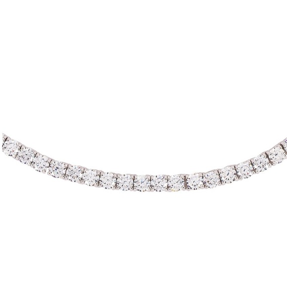 💎 The M Jewelers NY - Full Iced Out Diamond Necklace 💎 - Picture 2 of 7